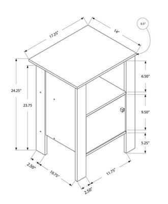 Image showing  Night Stand with Storage