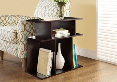 Image showing  Accent Side Table with 6 Shelves