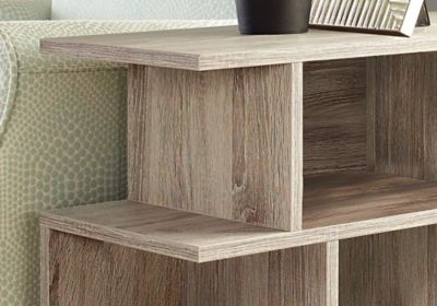 Image showing  Accent Side Table with 6 Shelves