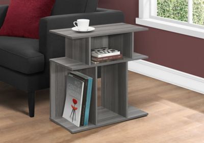 Image showing  Accent Side Table with 6 Shelves