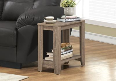 Image showing  Rectangular Side Table with 1 Shelf