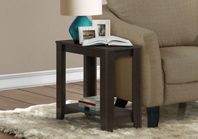 Image showing  Rectangular Side Table with 1 Shelf