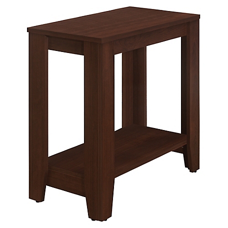 Monarch Specialties 2-Tier Accent Table with Storage