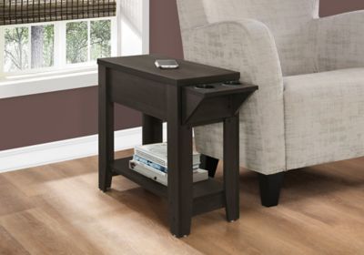 Image showing  Accent Side Table with Cup Holders