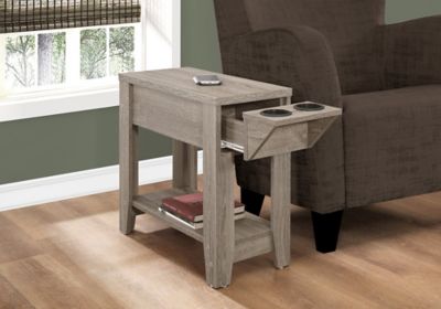 Image showing  Accent Side Table with Cup Holders