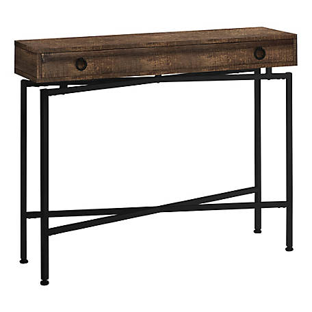 Monarch Specialties 42 In Narrow, Narrow Console Table With Storage