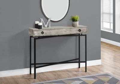 Image showing  42 in. Narrow Console Table with Drawer