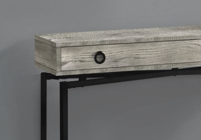 Image showing  42 in. Narrow Console Table with Drawer