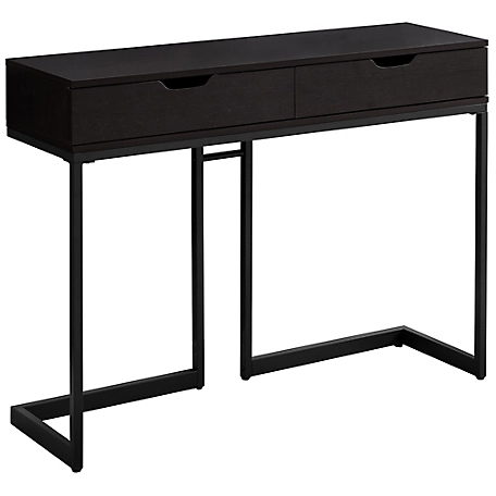 Monarch Specialties 42 in. 2-Drawer Hallway Console Table