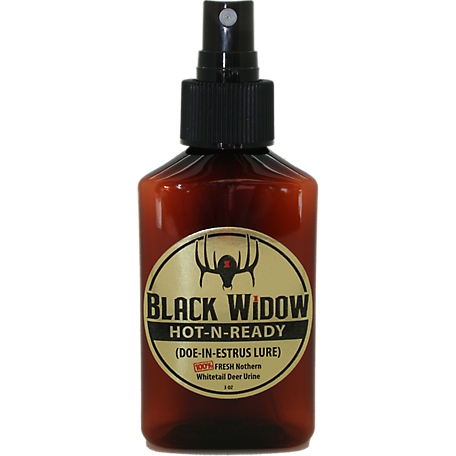 Black Widow Deer Lures Hot-N-Ready Gold Label Northern Deer Lure, 3 oz. Spray Bottle