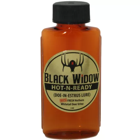 Black Widow Deer Decoys 1.25 oz Hot-N-Ready Gold Label Northern Deer Decoy Game Attractants