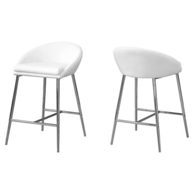 Monarch Specialties Counter-Height Bar Stools, 2 pc.