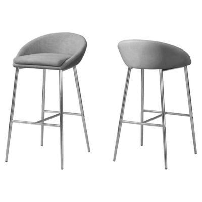 Monarch Specialties Bar-Height Bar Stools, 2 pc.