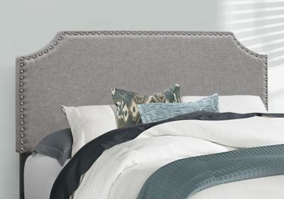 Image showing  Bed Frame with Upholstered Headboard, Full