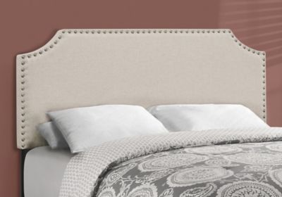 Image showing  Bed Frame with Upholstered Headboard, Full