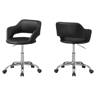 Monarch Specialties Hydraulic Lift Mid-Back Office Chair