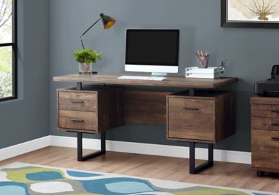 Image showing  Computer Desk, 60 in. L, Metal Legs