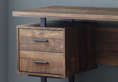 Image showing  Computer Desk, 60 in. L, Metal Legs