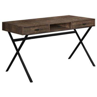 Monarch Specialties Reclaimed Wood Computer Desk, 48 in., I 7447