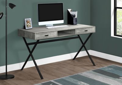 Image showing 1 th Monarch Specialties Reclaimed Wood Computer Desk, 48 in., I 7447