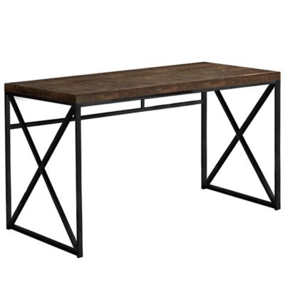 Monarch Specialties Reclaimed Wood Computer Desk, 48 in., I 7450