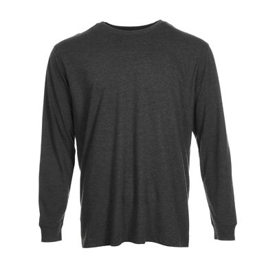Image showing  Men's Jersey Crew Neck Long-Sleeve T-Shirt