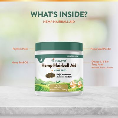 Image showing  Hemp Hairball Aid Cat Soft Chew