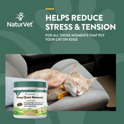 Image showing 6 th NaturVet Hemp Quiet Moments Soft Chews for Cats
