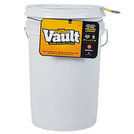 Gamma2 Vittles Vault Outback Pet Food, Airtight Food Storage Container 25 Lb