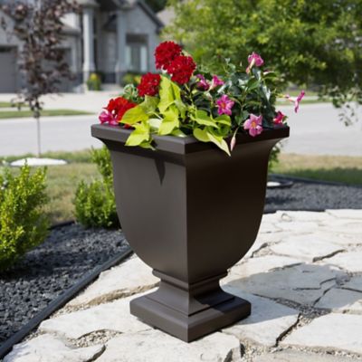 Image showing  Polyethylene Augusta Planter, 26 in.