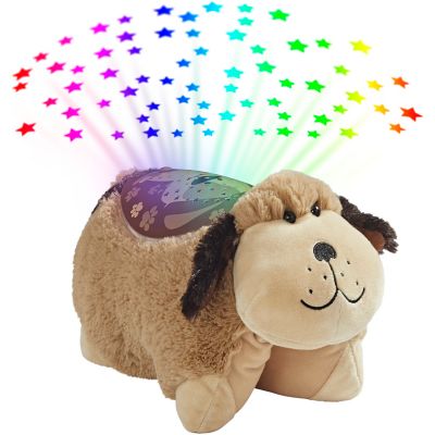 Pillow Pets Signature Snuggly Puppy Sleeptime Lite Pillow Toy, 11 in.