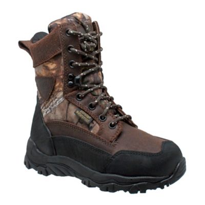 Tecs 8 in. Camo Waterproof Insulated Hunting Boots