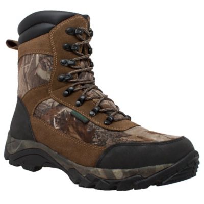 Tecs Men's 10 in. Waterproof Realtree Camo Insulated Hunting Boots ...