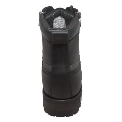 Image showing  Men's Reflective Double Zipper Biker Boots, 6 in.