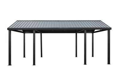 Image showing  12 ft. x 20 ft. Samara Carport, Dark Gray