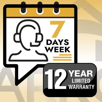 Image showing 6 th Arrow 12 ft. x 17 ft. Murryhill Steel Storage Building, Flute Gray