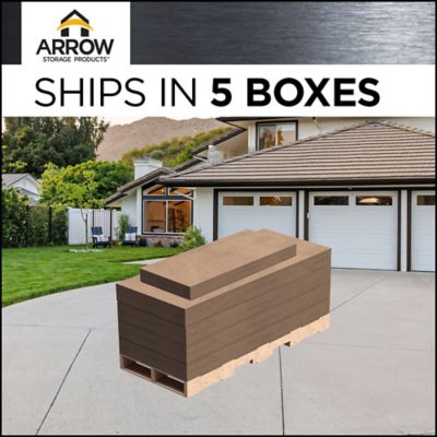 Image showing  14 ft. x 20 ft. x 14 ft. RV Carport, Eggshell