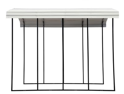 Image showing 9 th Arrow 14 ft. x 20 ft. x 14 ft. RV Carport, Eggshell