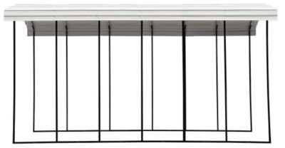 Image showing 9 th Arrow 14 ft. x 29 ft. x 14 ft. RV Carport, Eggshell