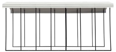 Image showing 9 th Arrow 14 ft. x 33 ft. x 14 ft. RV Carport, Eggshell