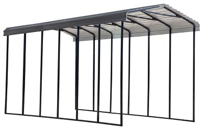 Arrow 14 ft. x 29 ft. x 14 ft. RV Carport, Charcoal