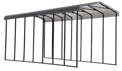 Arrow 14 ft. x 33 ft. x 14 ft. RV Carport, Charcoal