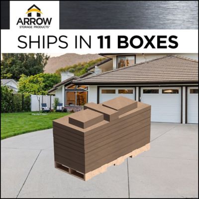 Image showing  14 ft. x 33 ft. x 14 ft. RV Carport, Charcoal