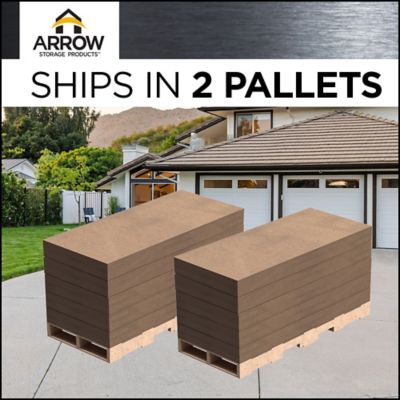 Image showing  14 ft. x 51 ft. x 14 ft. RV Carport, Charcoal