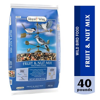 Royal Wing Fruit and Nut Mix Wild Bird Food, 40 lb.