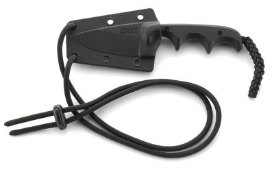 Image showing  2.16 in. Minimalist Drop-Point Knife, Black