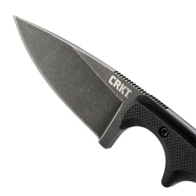 Image showing  2.16 in. Minimalist Drop-Point Knife, Black