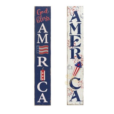 Gerson International 2 pc. Patriotic Wall Decor, 47 in. H