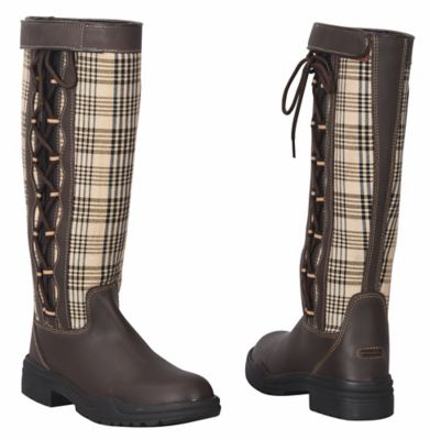 womens leather rain boots