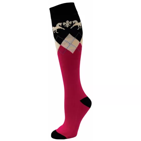 Equine Couture Women's Hadley Knee High Socks 110407 110407-616-15-STD Women's Crew Socks